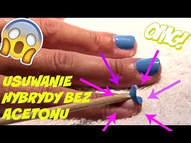 Jak ściągnąć manicure hybrydowy w domu bez uszkodzenia paznokci